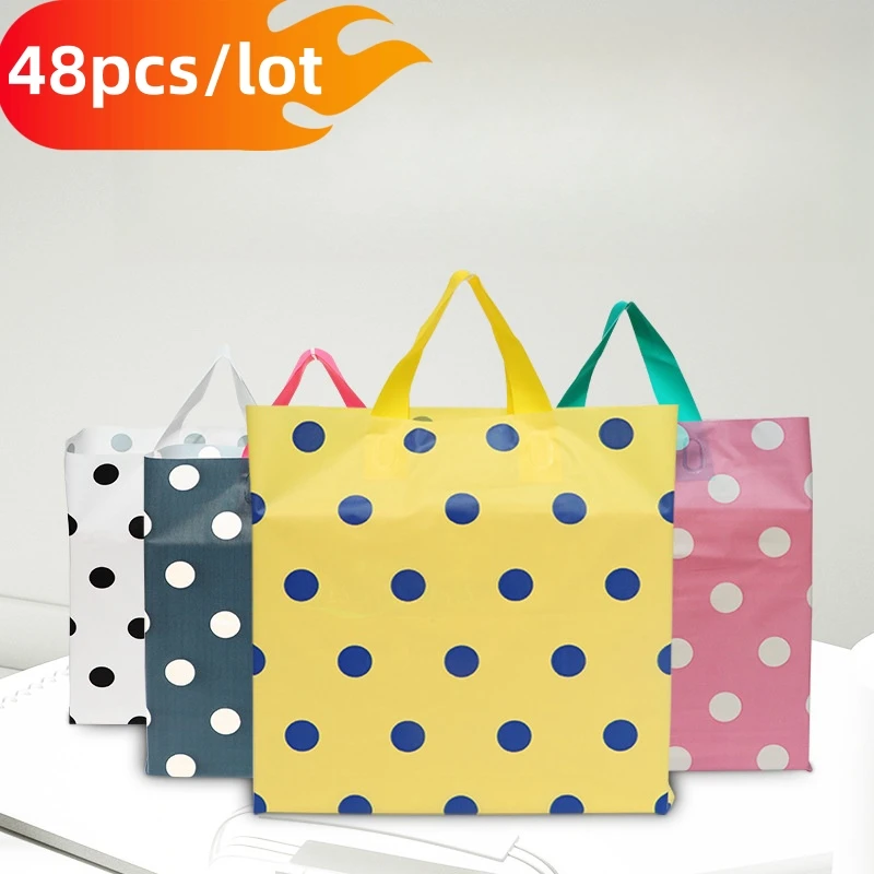 Wedding/Event Supply Store - 48 sacs fourre-tout à pois givrés,