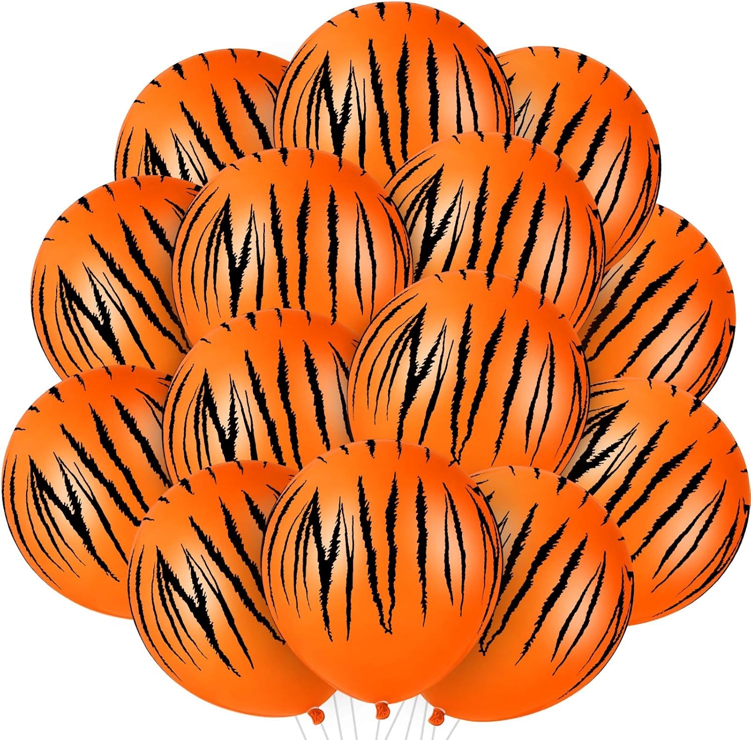 Wedding Zoo - Ballons à rayures College tigre, animaux