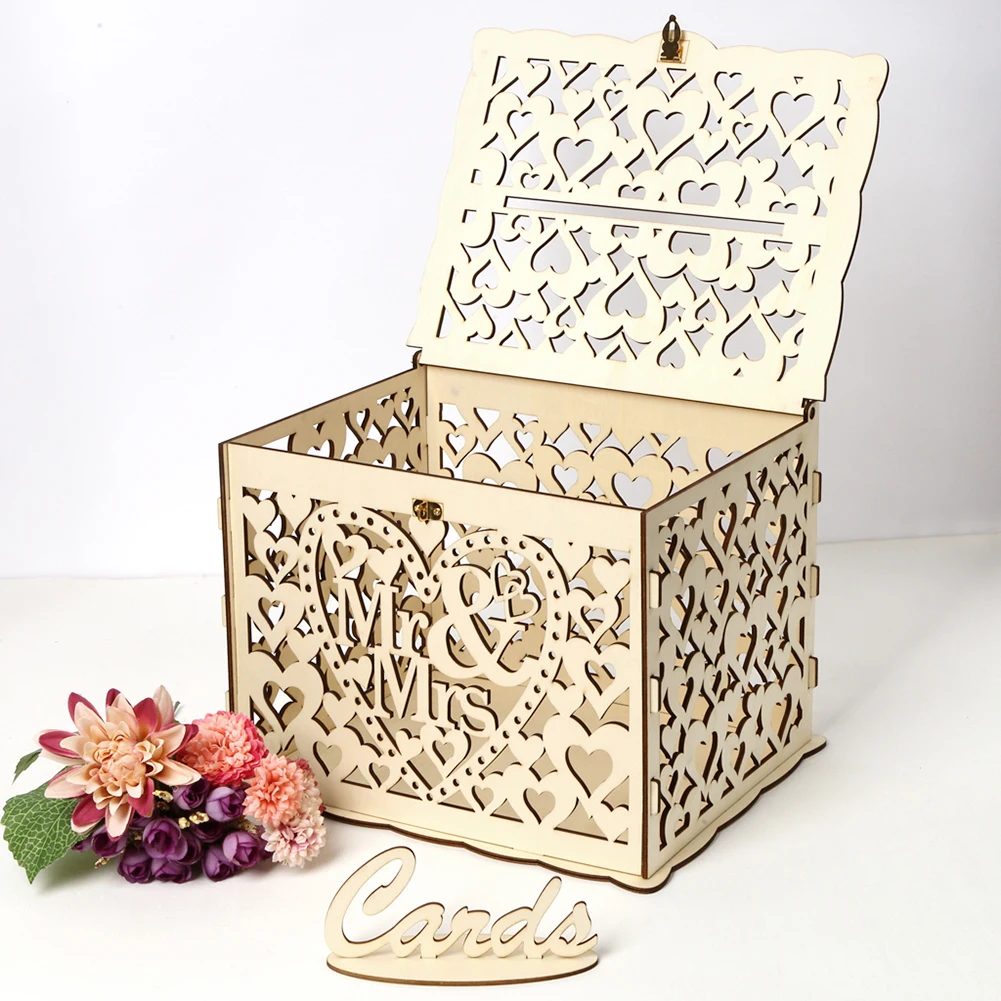 Boîte à cartes de mariage en b - Wedding Card Box avis et prix