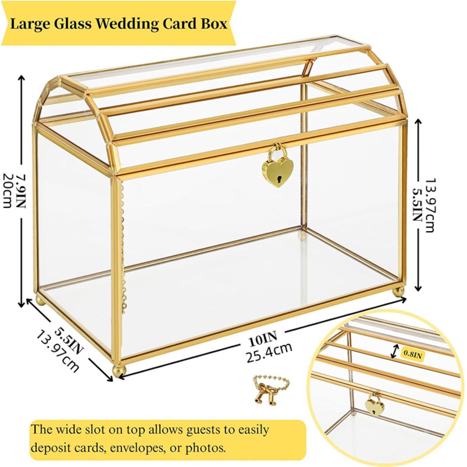 Boîte à cartes de mariage en v - Wedding Card Box avis et prix