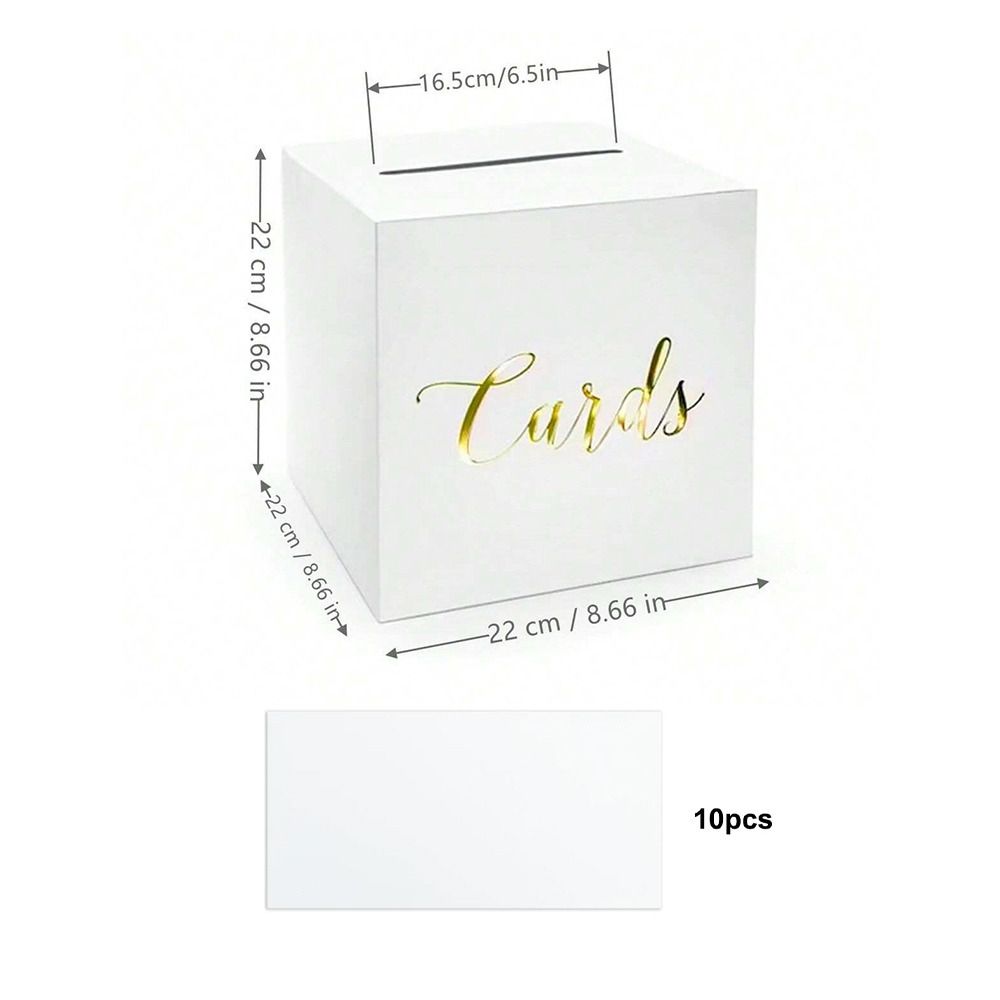 Boîtes à enveloppes, blanches  - Wedding Card Box avis et prix