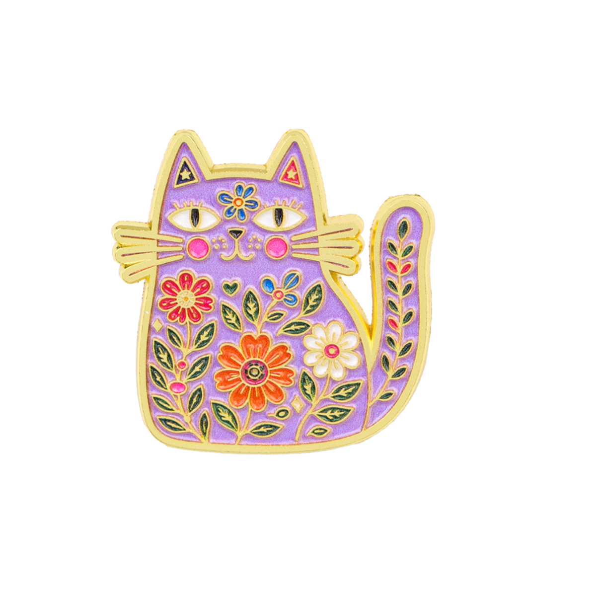 Broche en émail motif floral e - Good Floral & Wedding Decor Supply avis et prix