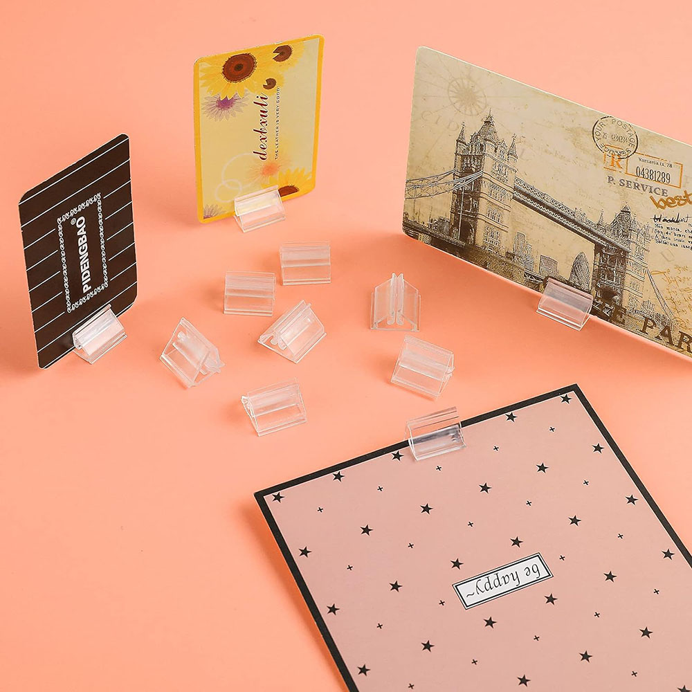 Mini supports transparents, 12 - Table Number Gold avis et prix